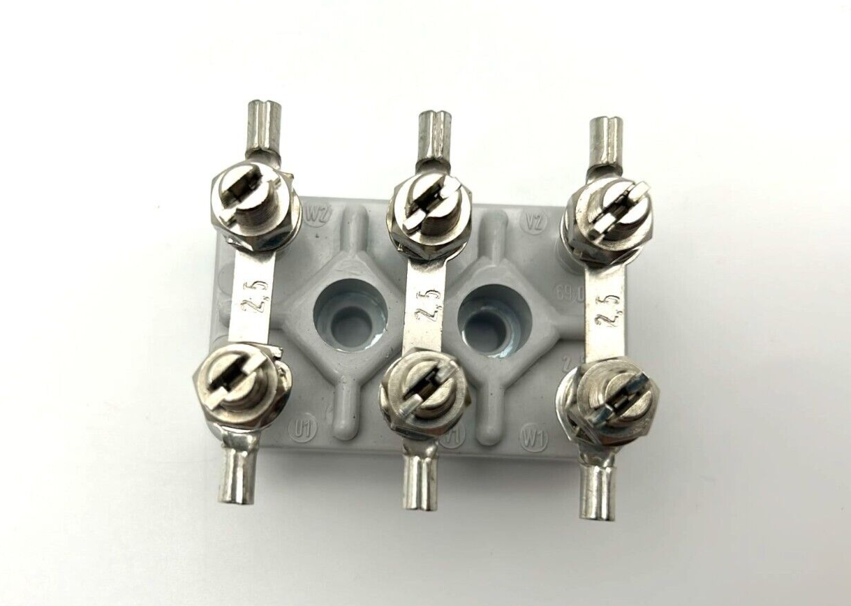 Wescap Wescap EG.KB0EX (KB 0EX) Motor Terminal Block 6 pole **Made in The ...