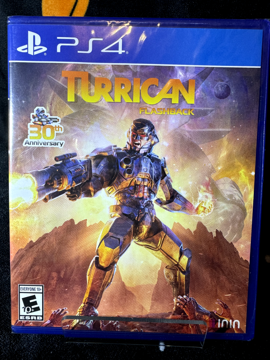 Turrican Flashback PS4 - Neuf, Edition France, Action-Plateforme, PEGI 7