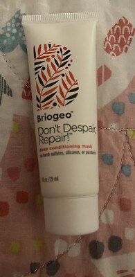 BRIOGEO Don't Despair Repair Deep Conditioning Mask - Travel Mini 1 oz Brand New