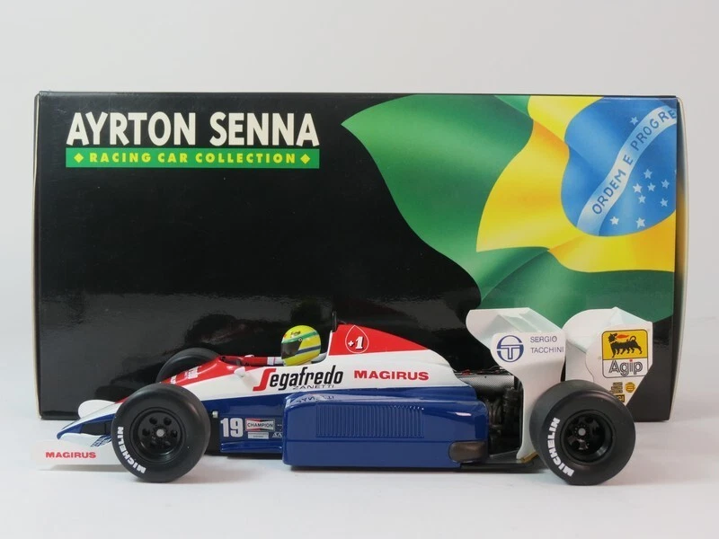 Minichamps Toleman Hart TG184 #19 Ayrton Senna 1984 1/18 540841899 - Immagine 2 di 4