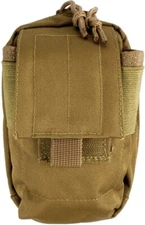 Red Rock Outdoor Gear MOLLE Media Pouch Coyote 600D Polyester Construction