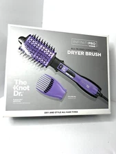 INFINITI PRO All-in-One Dryer Brush Wet/Dry Styler Black/Purple Open Box