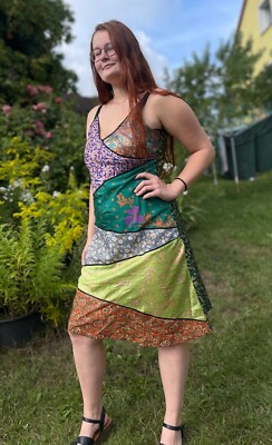Beautiful Patchwork Brief Dress, Beautiful Patchwork Nightmare Dress