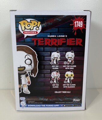 Terrifier #1749 Little Pale Girl Funko Pop! Glow Specialty New