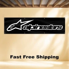 ALPINESTARS 2'X8' BANNER FLAG MOTORCROSS