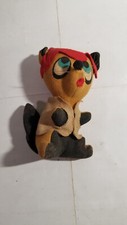 Vintage Felt Takara Japan Trading Co Racoon Stuffed Animal