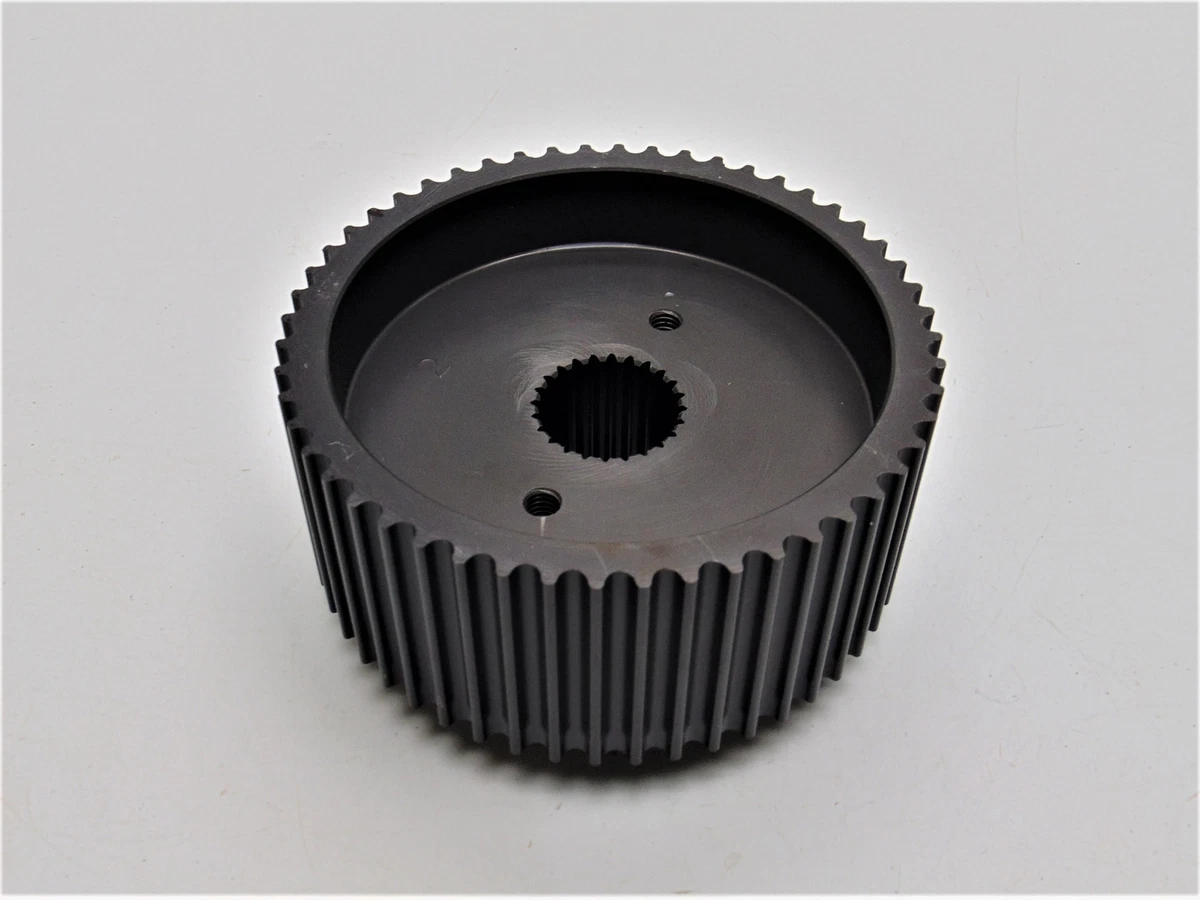 Harley Front Belt Drive Pulley, Splined Shafts 195584 (8mm