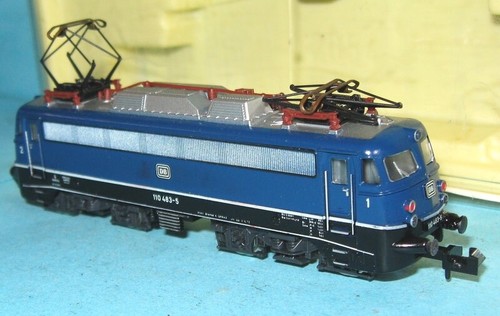 minitrix lokomotive elektrisch DB 110 483-5 1/160 N 51 205400 | Zustand: Used