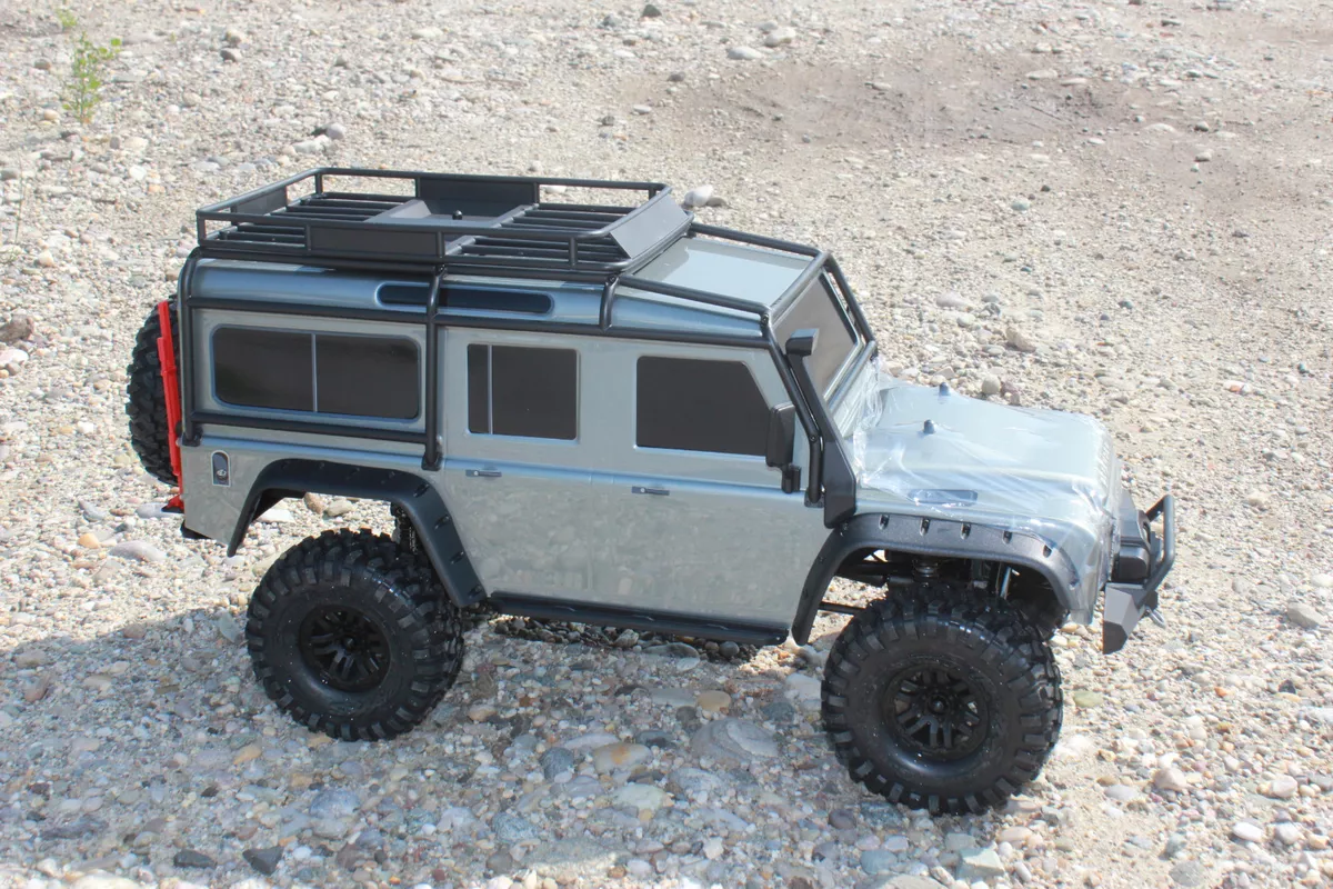 Traxxas 82056-4 TRX-4 Gray Crawler Land Rover Defender 1:10 Rtr