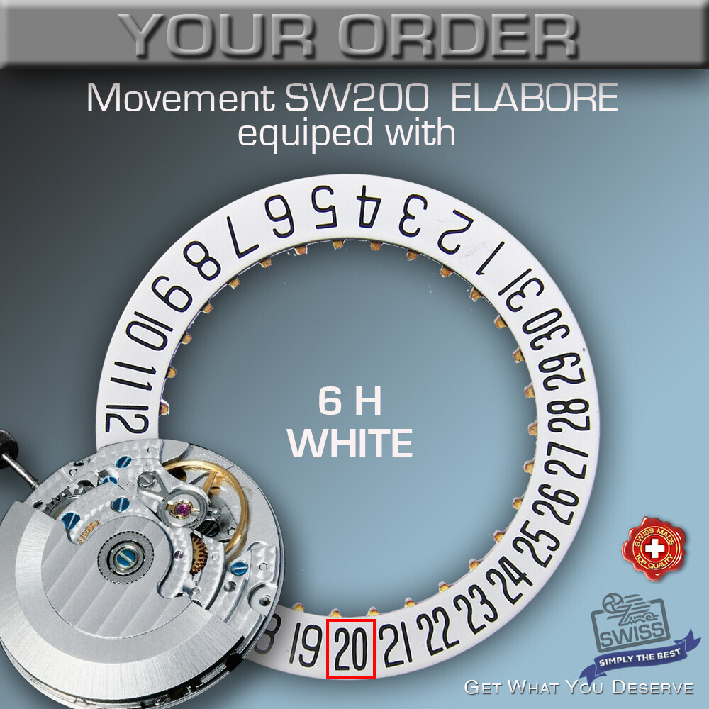 Sellita Sw Sw200 Elabore Premium MOVEMENT AUTOMATIC