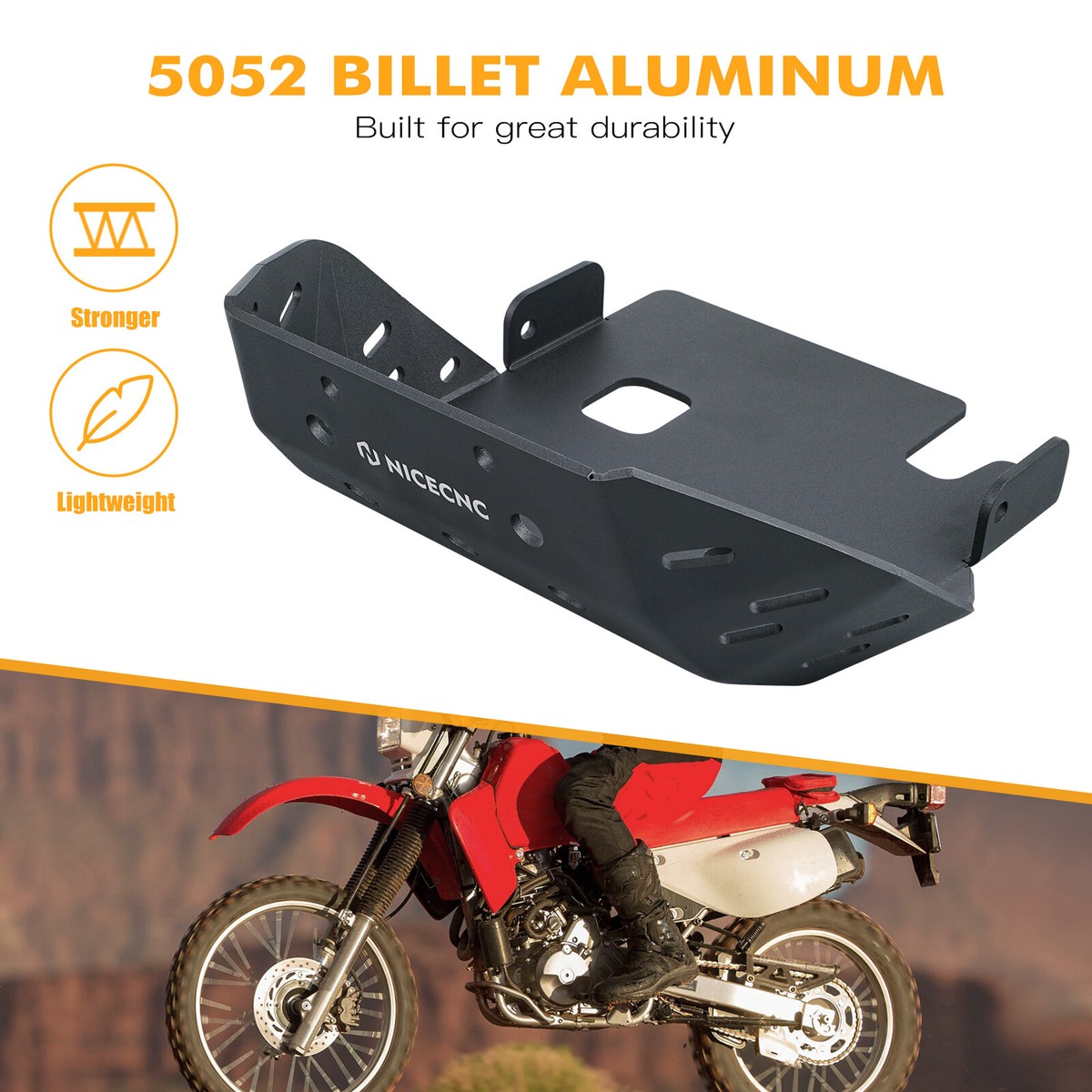 Body Kits For Honda Civic NICECNC Aluminum Skid Plate Guard For