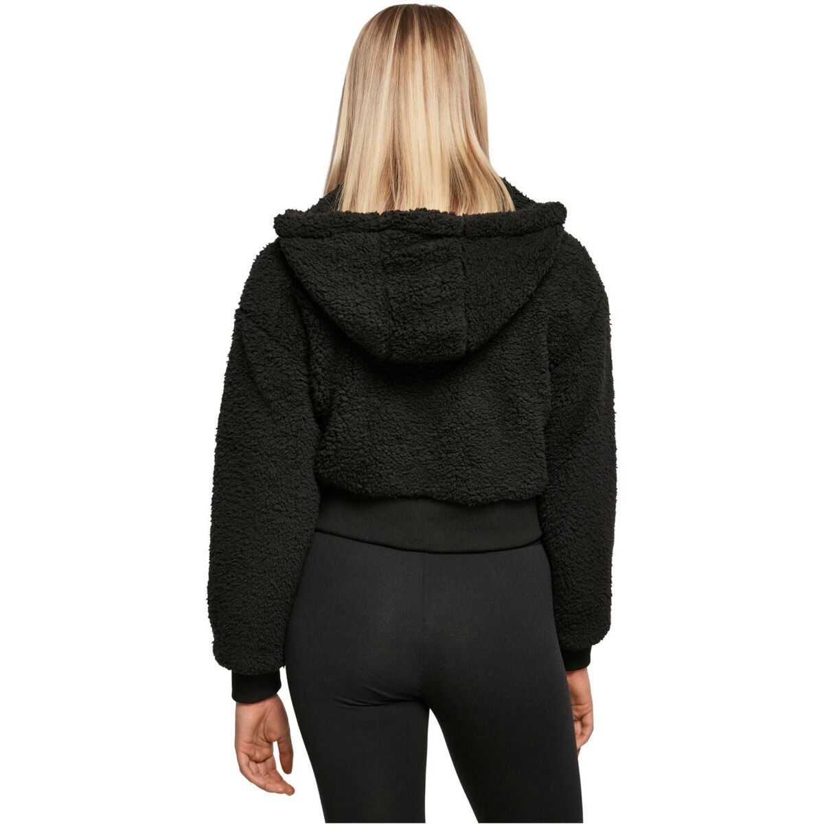 Urban Classics Ladies - Short Oversized Sherpa Jacke | eBay