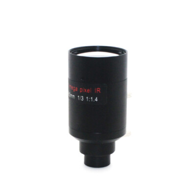 Camera Varifocal Lens 2MP FL 5-50mm F1.6 M14 Mount FOV 76°-8.8° 1/3'' Format #A6-