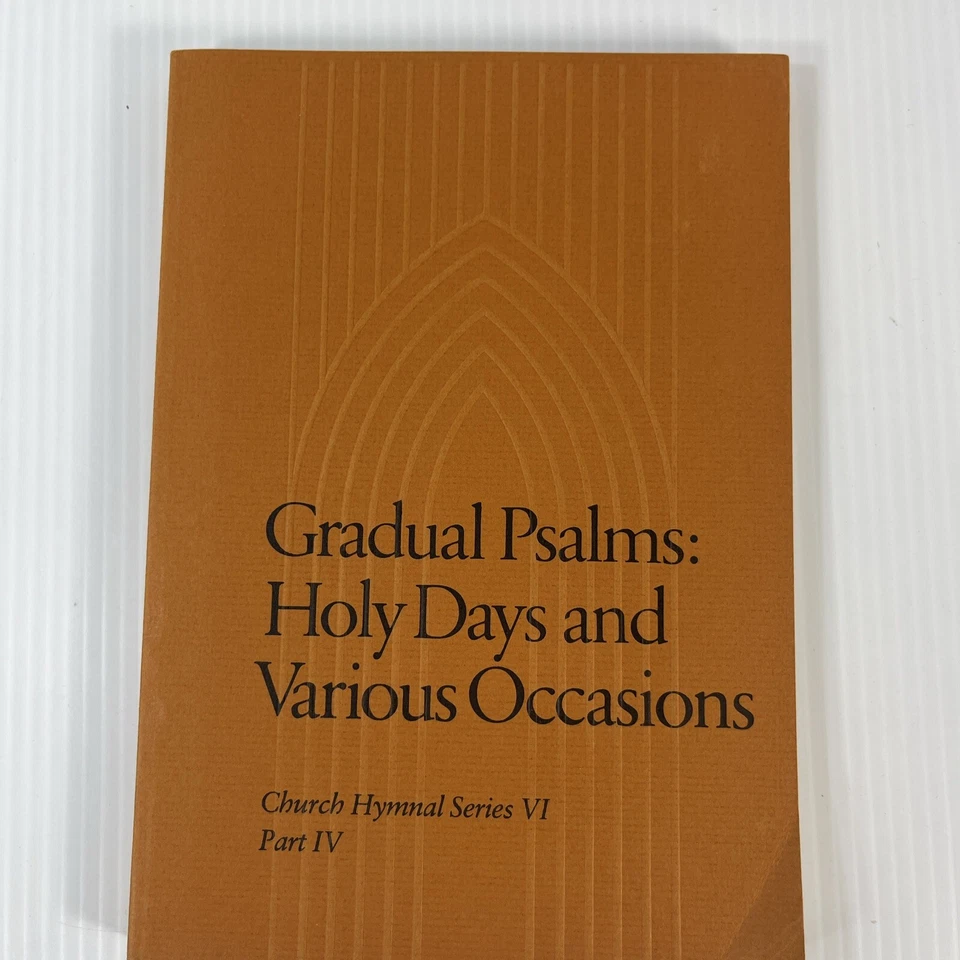 Salmos Graduales Año A B C Días Santos Varias Ocasiones Hazaña Rápido Lote 6 Libro de Música Foto 3 de 4