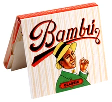 Bambu Classic Rolling Papers 100% Authentic Bambu Paper 33/Lvs USA Shipped!