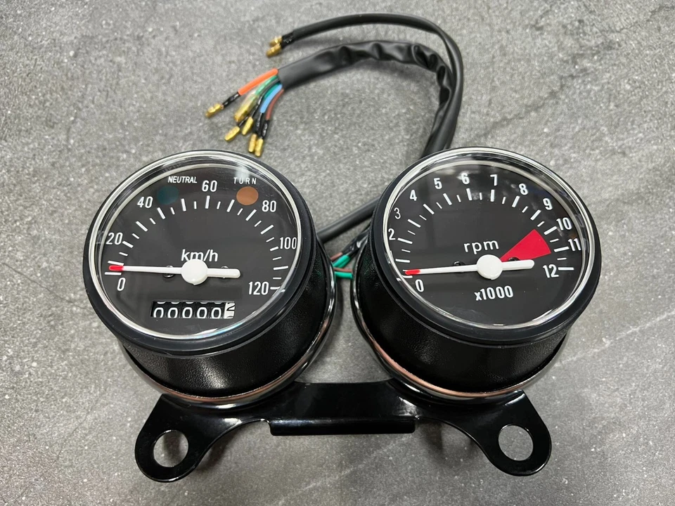 HONDA CB125S CL125S SL125 SL175 XL125 XL175 CB125 CG125 SPEEDOMETER & TACHOMETER Foto 3 de 4