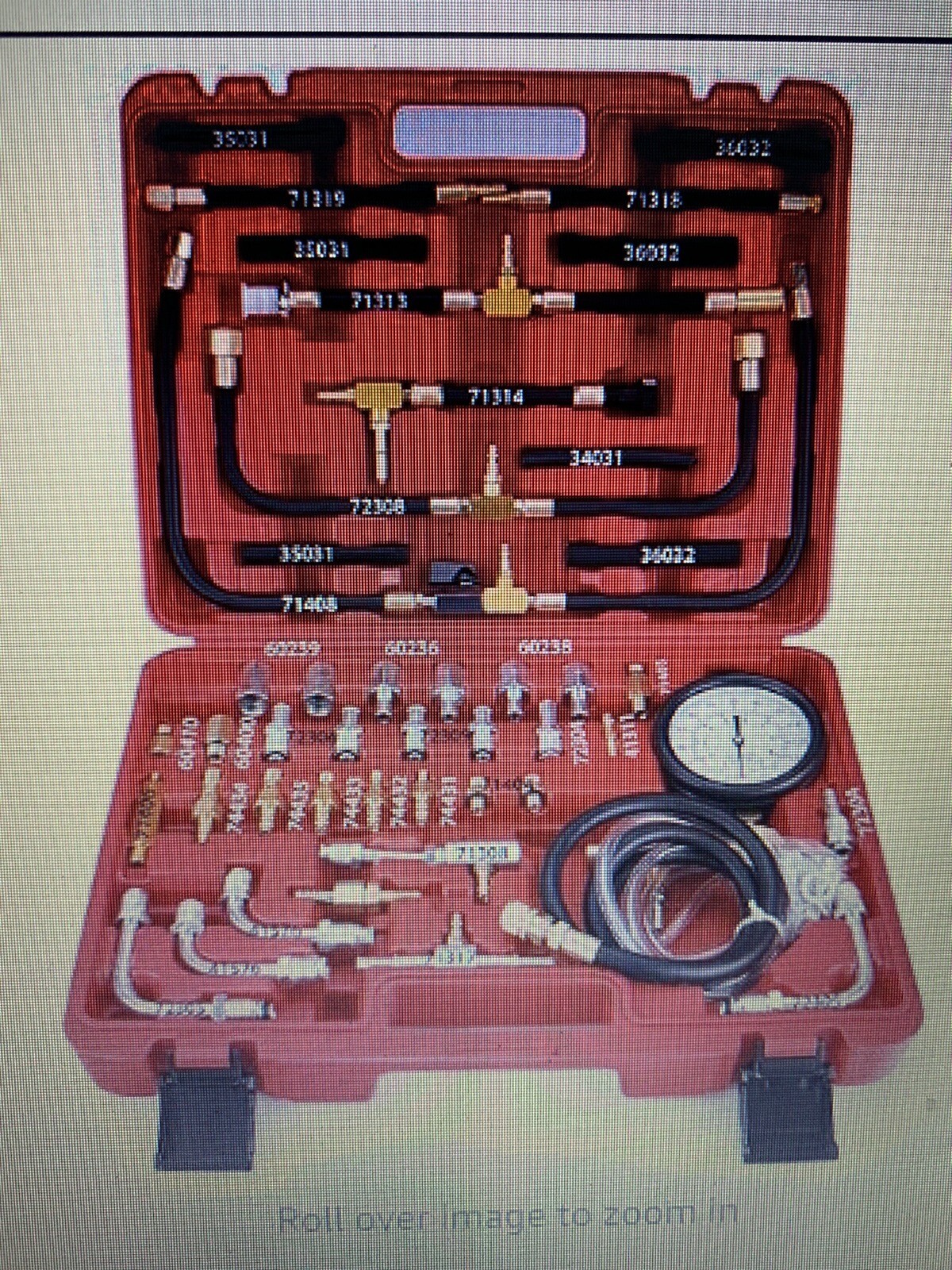 BETOOLL Pro Fuel Injection Pressure Tester Kit Gauge 0140 PSI NEW eBay