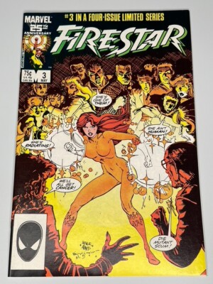 Firestar #3 Limited Series Marvel Comic Book 1986 Vintage