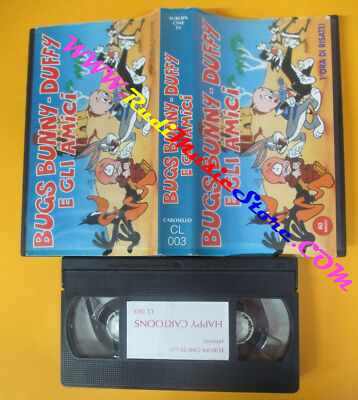 VHS Film BUGS BUNNY DUFFY UND DIE FREUNDE Animation EUROPA CINE CL003 (F137) keine DVD