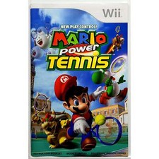 Manual Only New Play Control Mario Power Tennis Nintendo Wii Authentic