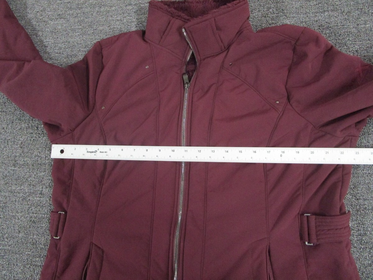 Zeroxposur Puffer Jacket Coat Womens XL Purple Full Zip Zeroxposur Puffer Jacket Coat Womens XL Purple Full Zip