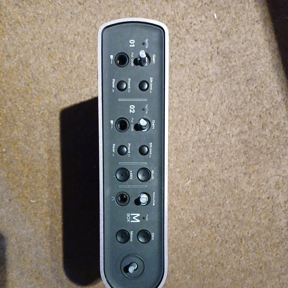 Avid MBox Mini Interface (no knobs - still works) - Image 2 of 4