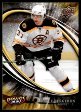 2008-09 Upper Deck Power Play Box Set Patrice Bergeron Boston Bruins #24