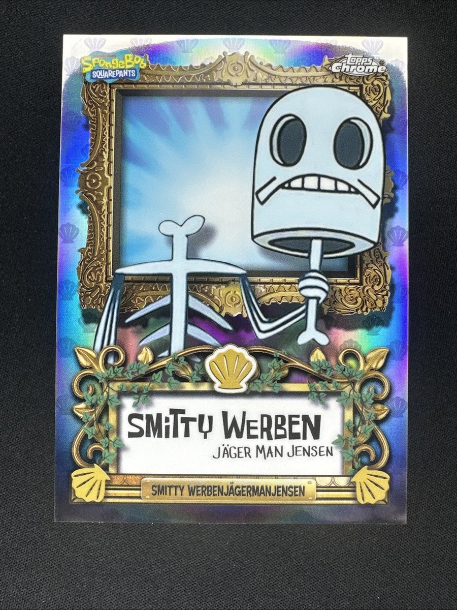 SpongeBob Smitty Werbenjäger /50 2025 Topps Chrome SpongeBob SquarePants VIP Smitty Werben Jager