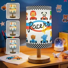 Animal Kids Lamp for Bedroom Boys Bedside Table Lamp 3-Colors Cute Nightstand...