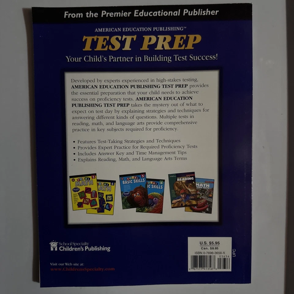 TESD  LRDP  Grade 6 : TEST  PREP - Image 2 of 2