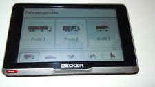 Becker Active 5 mit Transit 6,  TMC , LKW, BUS, Camper,Auto Navi,5 Zoll.