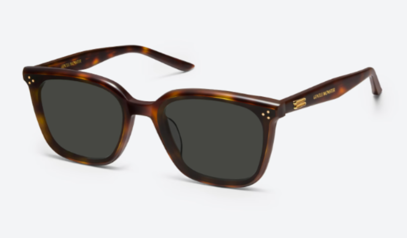 GENTLE MONSTER LO LOU-L2 サングラス Gentle Monster Lo Lou L2 Sunglasses Tortoiseshell/Black With Case