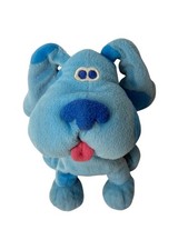 Blues Clues 7 Blue Puppy Dog Nickelodeon Plush Stuffed Animal Toy