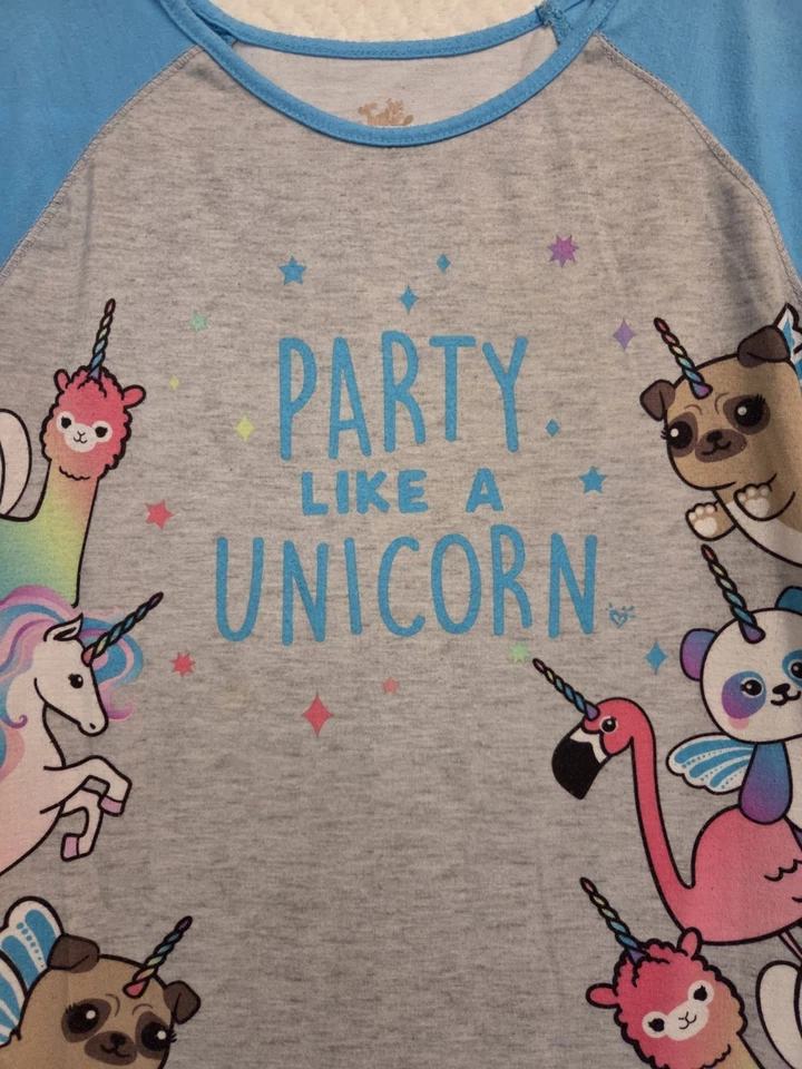 CAMISA PIJAMA CAMISÓN NIÑA JUSTICIA TALLA 10 Foto 3 de 4