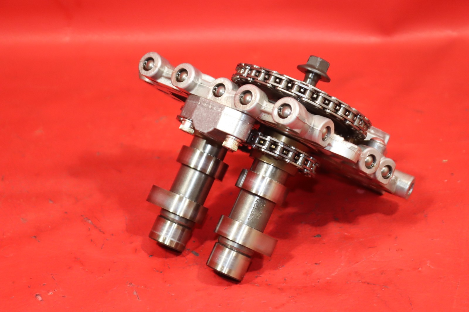 2013 HARLEY-DAVIDSON ELECTRA GLIDE ULTRA LIMITED FLHTK CAM PLATE W/ CAMSHAFTS