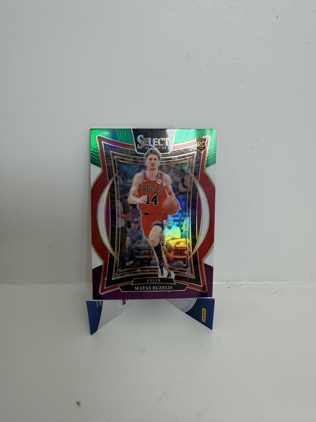 2024-25 Panini Select - Concourse Matas Buzelis #70 Green White Purple Prizm