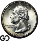1935 Washington Quarter Solid Gem BU++