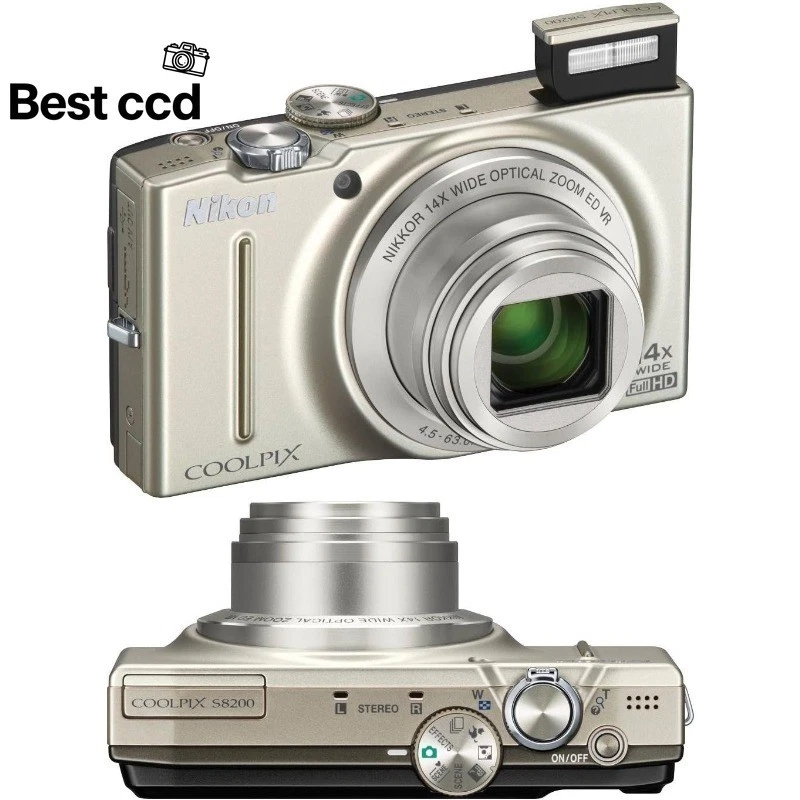 Preços baixos em Câmeras digitais Nikon Coolpix S8200 | eBay