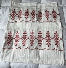 Pottery Barn Set of 2 Raissa Eyelet Pillowcases NWOT