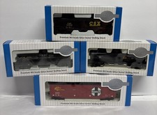 Bachmann HO Silver Series Rolling Stock Track Cleaning Car + 3 Lot Of 4 ALL NEW!
