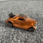 Vintage Hot Wheels Redline Classic 36 Ford Coupe 1968 Mattel Orange Metallic