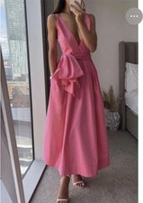 POPLIN DRESS WITH TIE BOWL ZARA REF 8014/435