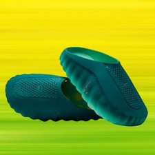 Mind 001 Slides 'Geode Teal' HQ4307-301 - MEN Size US 7-12