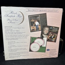 Creative Memories Scrapbook Pages 7X7...Black