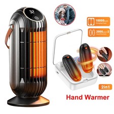 2000W Electric Space Heater Low Energy Fast Heating Fan & Hand Warmer Xmas Gift