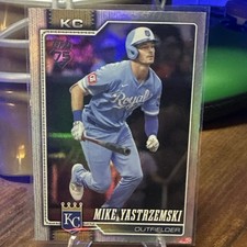 Topps 2026 Series 1 Mike Yastrzemski #242 Kansas City Royals Topps 75