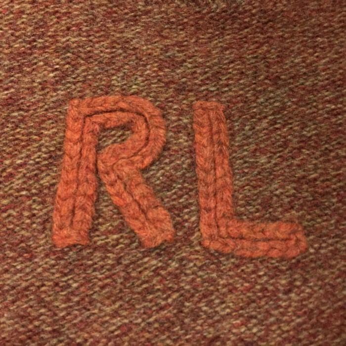 Vintage, rare, mint condition Ralph Lauren chaps with RL logo wool sweater image 9
