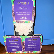 Spongell Private Reserve Violet Leaf Body Wash Buffer 3 oz LOT OF 3
