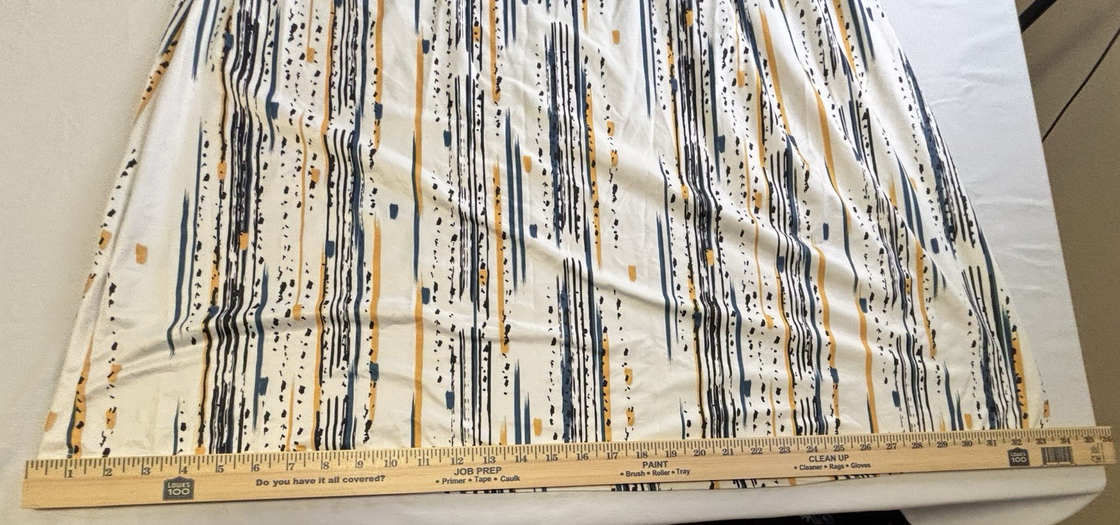 OUGES Maxi Dress Size S White Multicolor Print Sh… - image 5