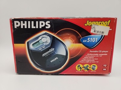 Discman Philips AX5101 OVP Only mit Ladegerät, Anleitung etc.